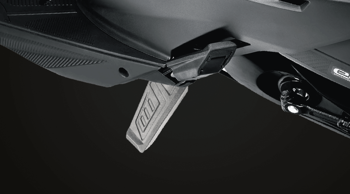 Retractable Pillion Footstep